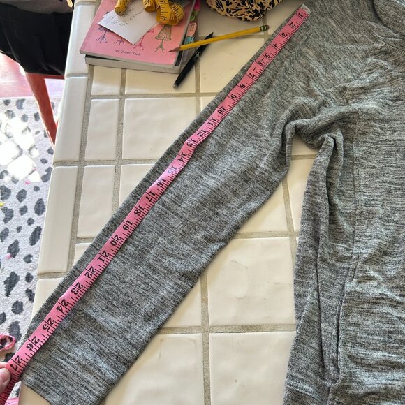 cozy Forever 21 Plus heather grey cowl neck pullover - Picture 6 of 11